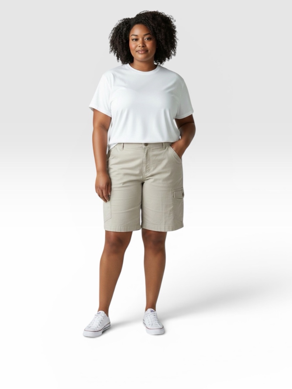 NWT🌺Eddie Bauer•Adventurer Stretch Cargo Shorts
